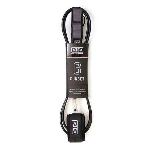 Ocean & Earth -  - Sunset 6´0´´ Moulded Leash - Wavesensations - Online Surf Shop