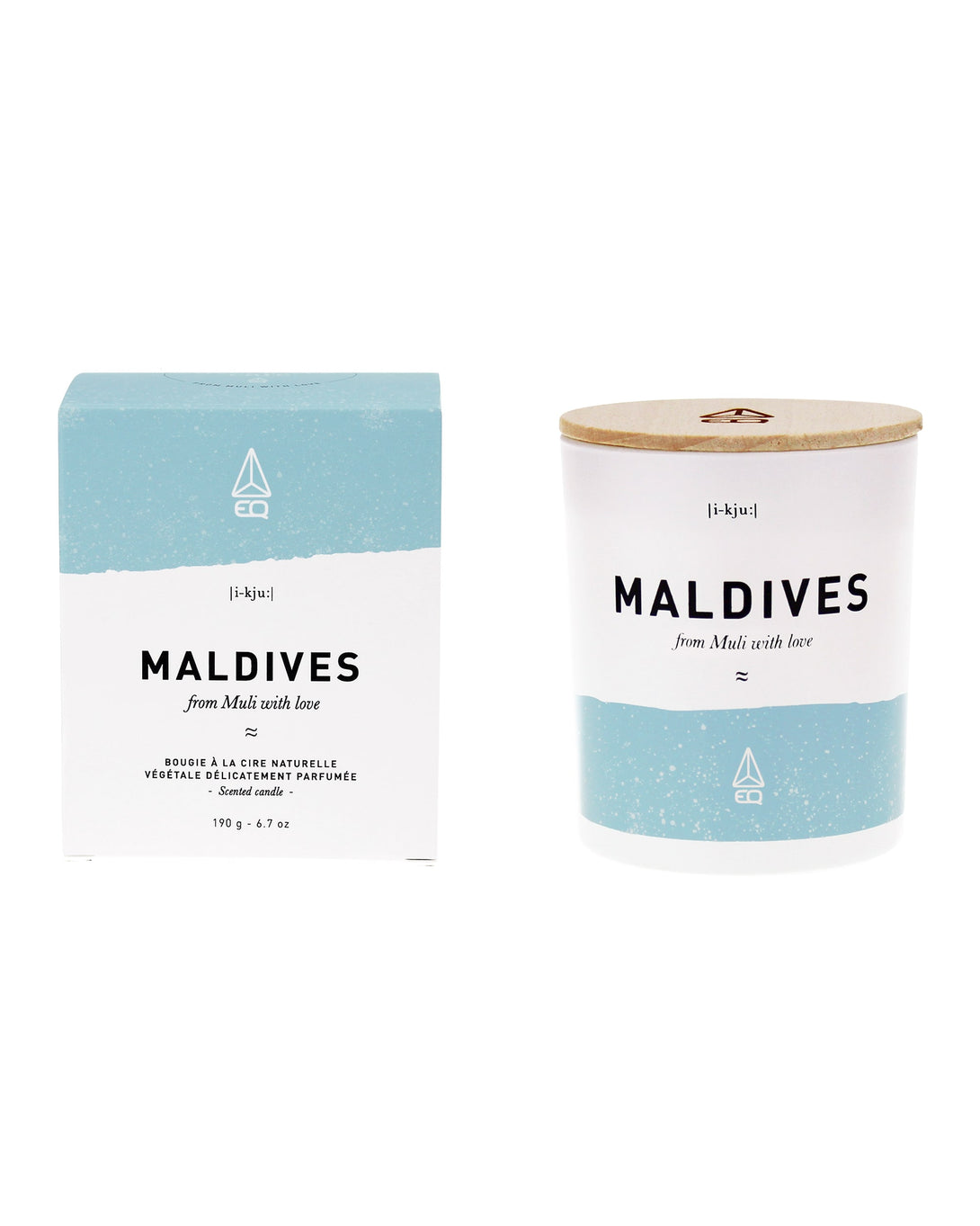 Velas EQ Maldives Muli Scented Candle 190 gr 