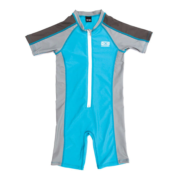 Licra Ocean & Earth Tod Ls ZipFront Sun Top 