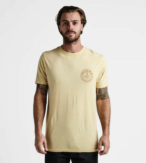 The Roark Revival - T-shirt de Homem - SEEK & EXPLORE SIGNET - Wavesensations - Online Surf Shop