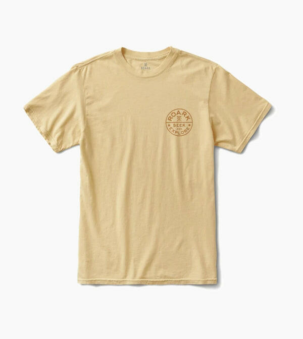 The Roark Revival - T-shirt de Homem - SEEK & EXPLORE SIGNET - Wavesensations - Online Surf Shop