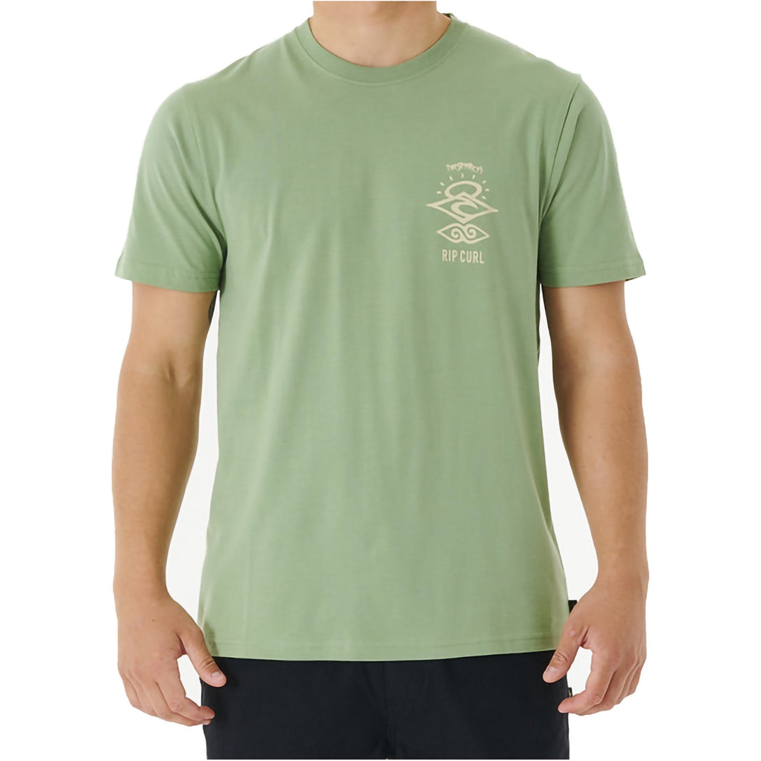 Rip Curl - T-shirt de Homem - SEARCH ICON TEE - Wavesensations - Online Surf Shop