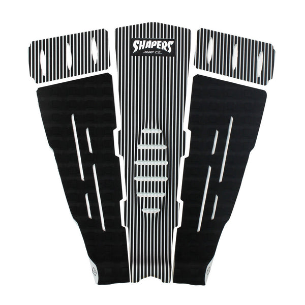 Deck SHAPERS Series Tail Pad Black/White 