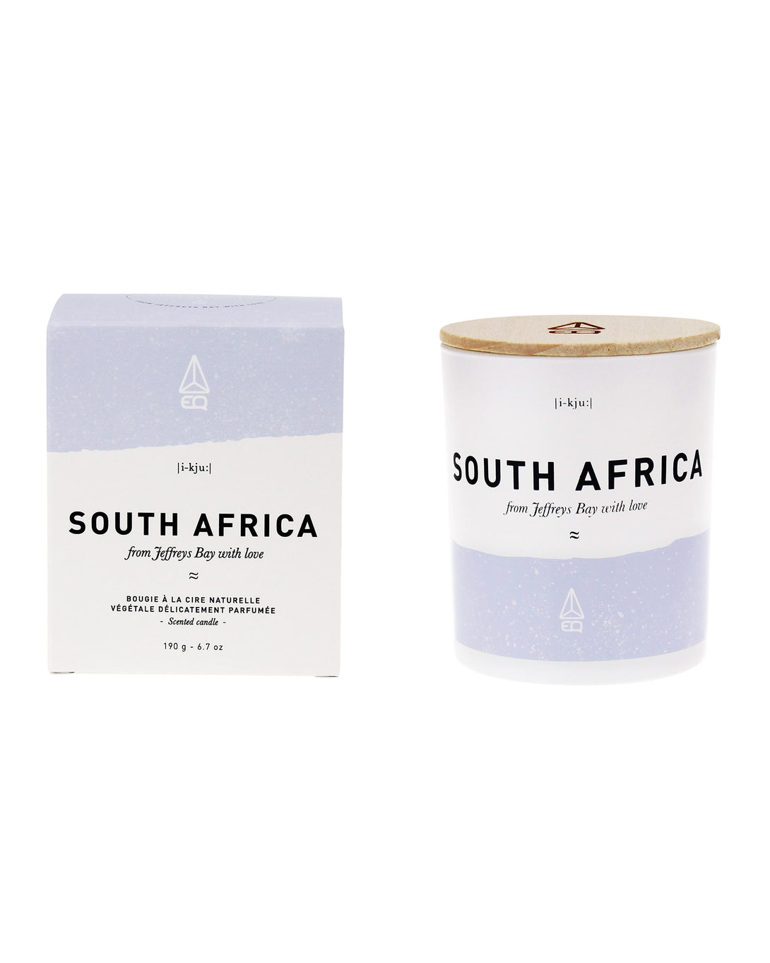 Velas EQ South Africa Jeffreys Bay Scented Candle 190 gr 