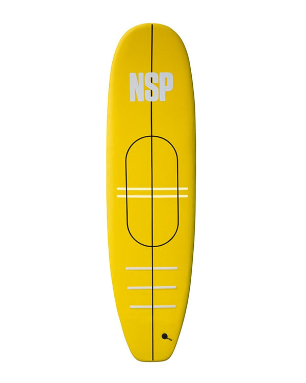 Prancha de Surf NSP Teacher's Pet 7'0'' Softboard Yellow 