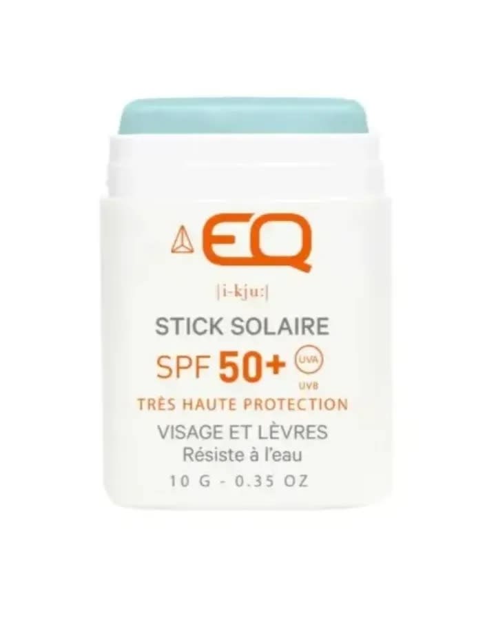 Protetor Solar EQ Turquoise Sun Stick SPF50+ Bio 