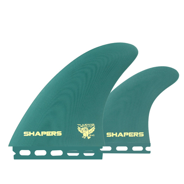 Fins SHAPERS Twuster Twin Fins - Single tab 