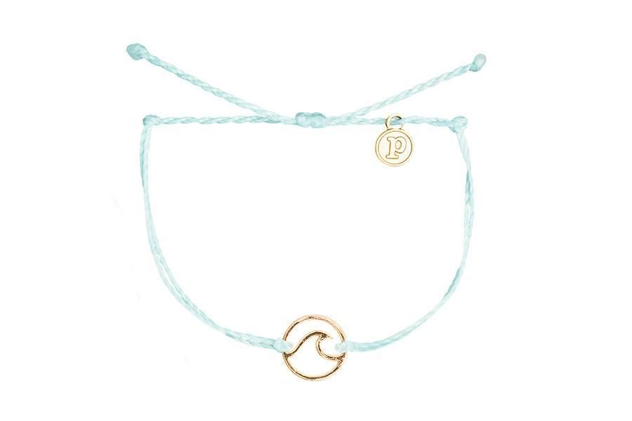 Pura Vida Charms - Wave Gold-Pura Vida