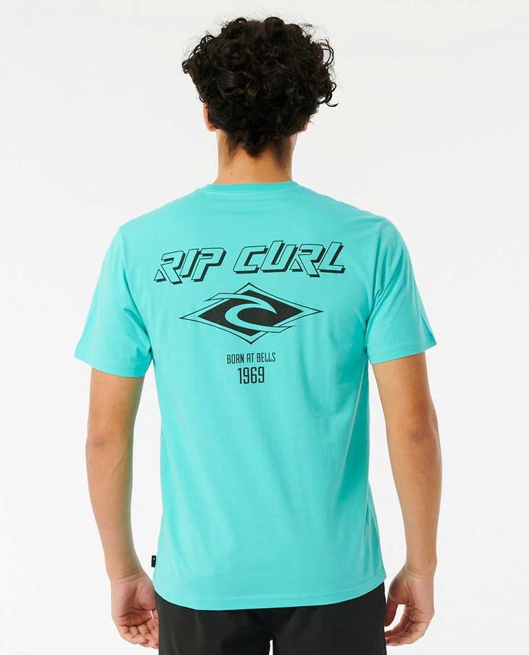 Rip Curl - T-shirt de Homem - FADE OUT ICON TEE - Wavesensations - Online Surf Shop