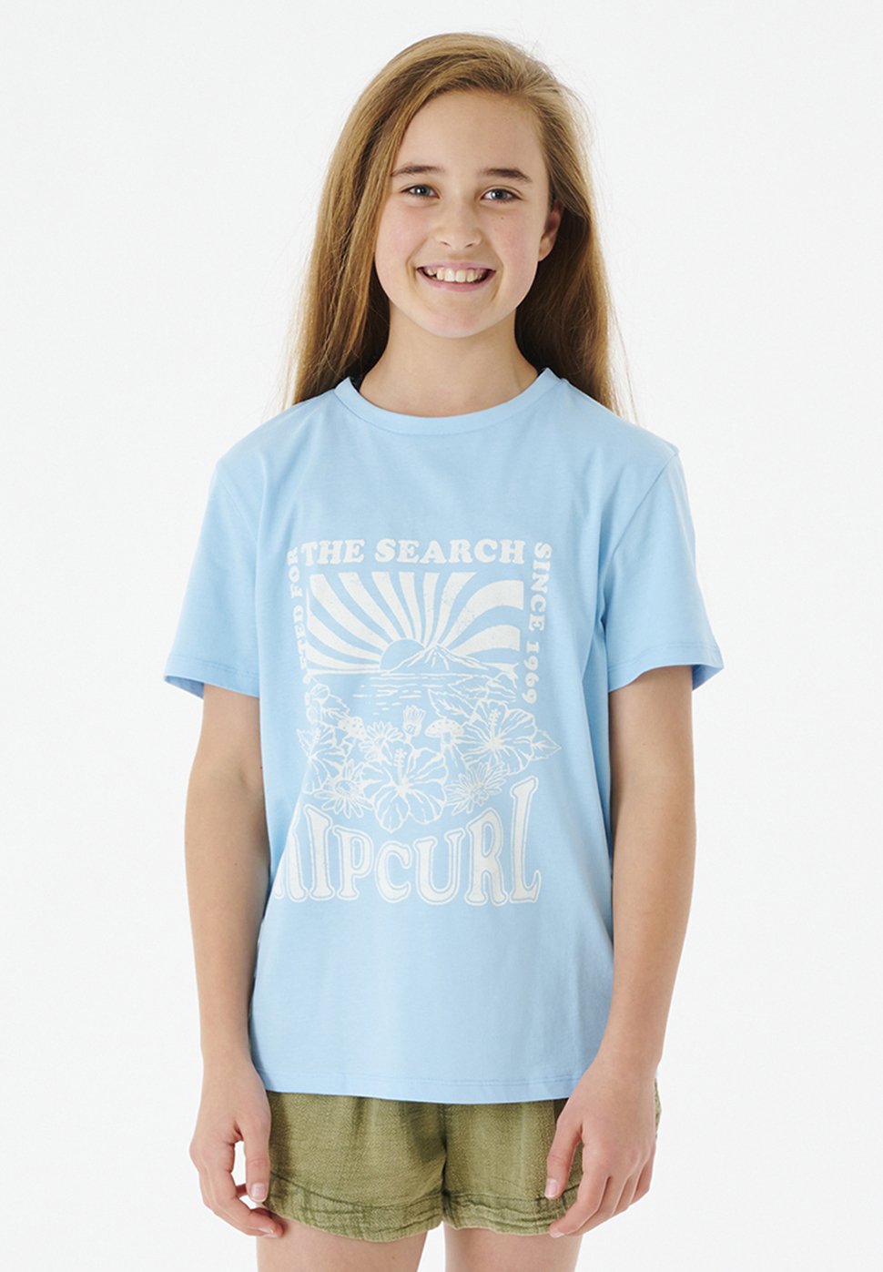 Rip Curl - T-shirt de Criança - TROPICAL SUNSET TEE - GIRL - Wavesensations - Online Surf Shop