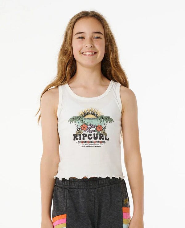 Tops Rip Curl HIBISCUS HEAT TANK -GIRL 