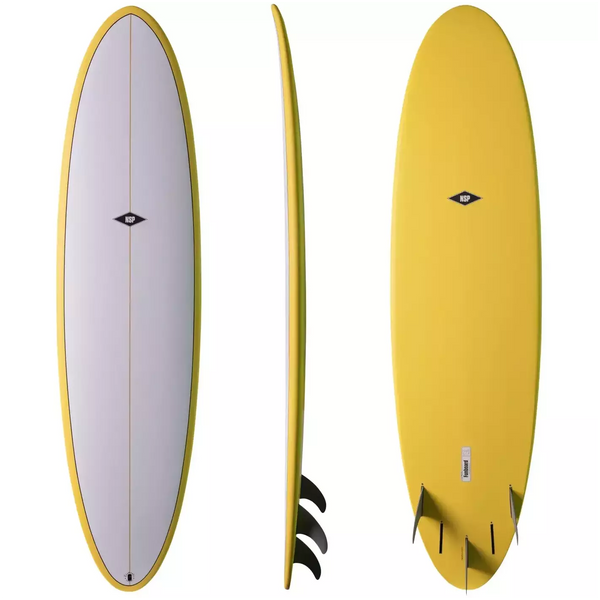 Elements Funboard 7'2'' Yellow