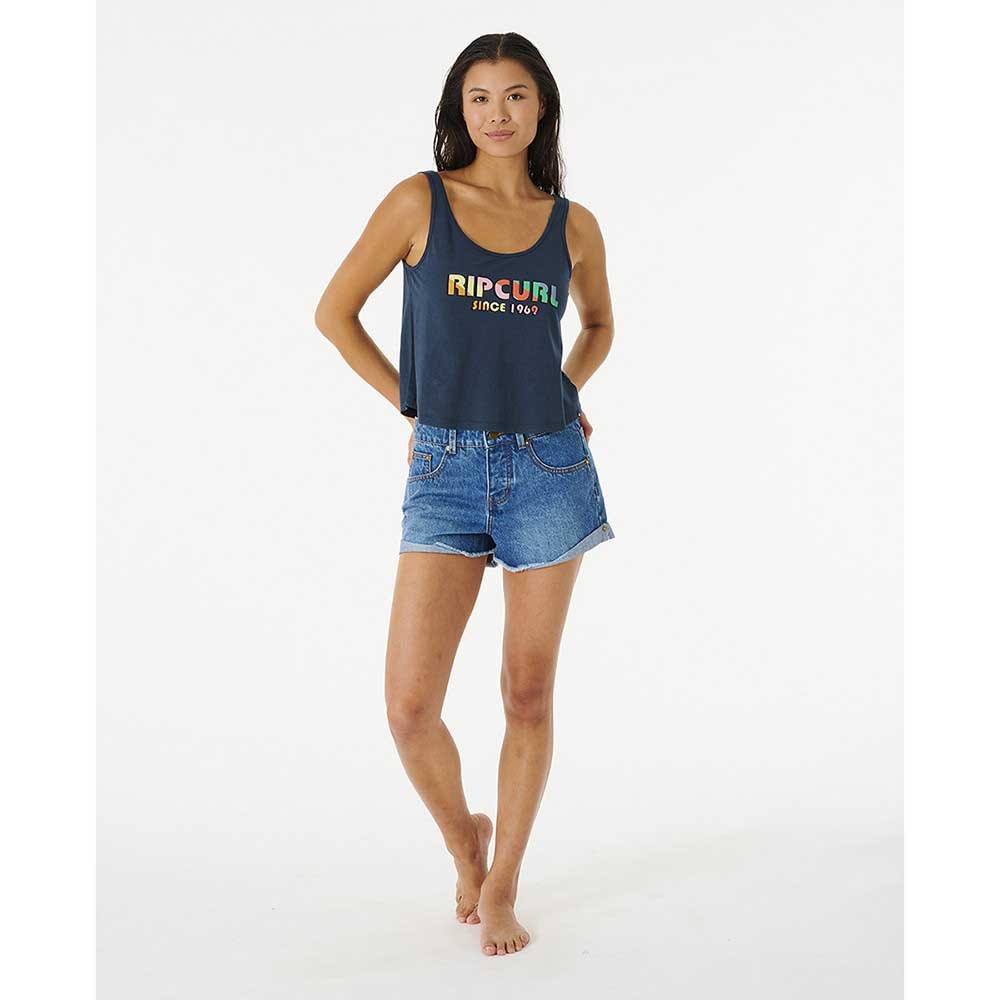 Tops Rip Curl ICONS OF SURF PUMP FONT TANK 