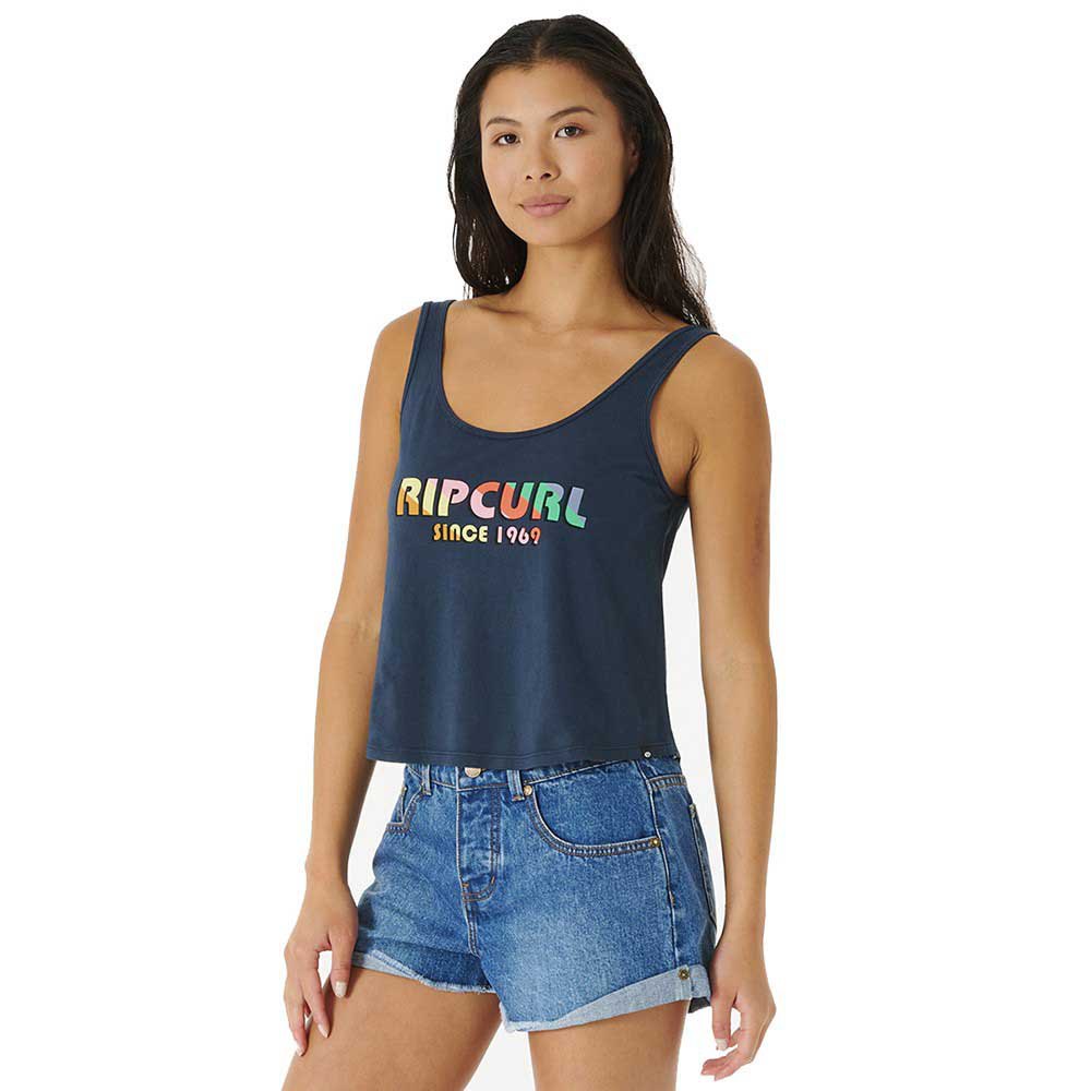 Tops Rip Curl ICONS OF SURF PUMP FONT TANK 