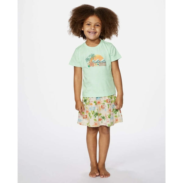 Rip Curl - T-shirt de Criança - LOW TIDE STANDARD TEE - GIRL - Wavesensations - Online Surf Shop