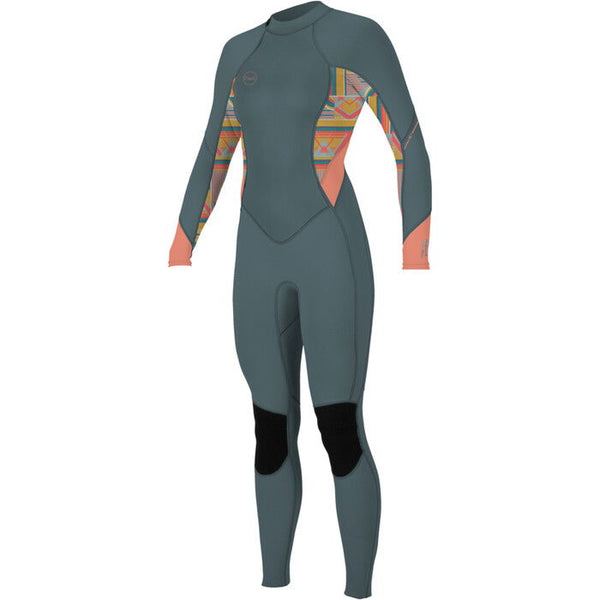 Fato de Surf ONEILL WMS BAHIA 3/2 BACK ZIP FULL 